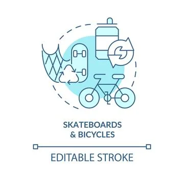 Ecologically friendly vehicles concept icon Stock Illustration