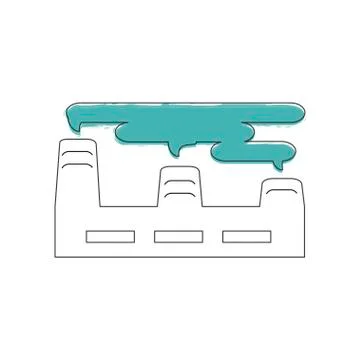 Ecology and Environment icon Stock Illustration