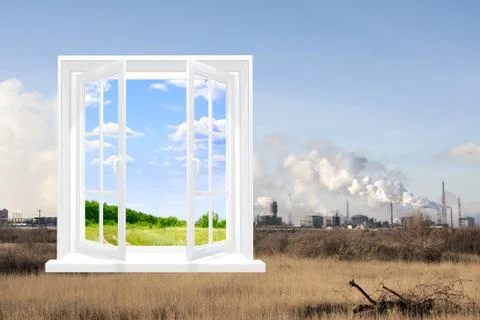 Ecology concept Stock Illustration