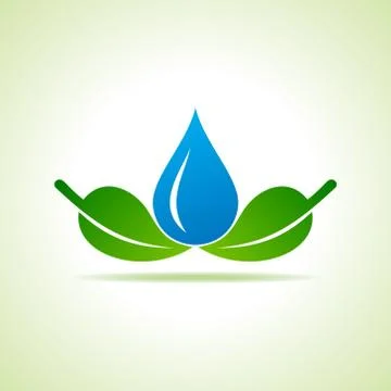 Ecology Concept - save nature Stock Illustration