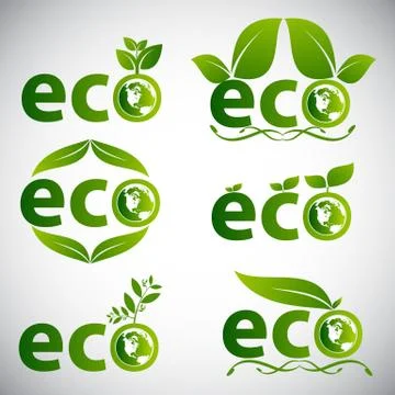 Ecology concept. save world Stock Illustration