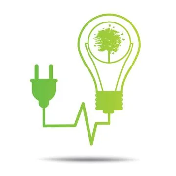 Ecology concept. save world Stock Illustration
