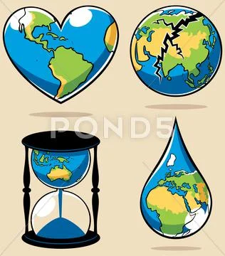 Ecology Concepts 2 Stock Illustration