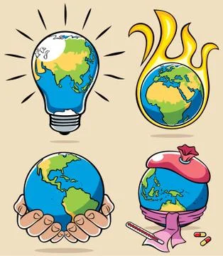 Ecology Concepts 3 イラスト素材