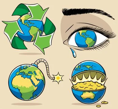 Ecology Concepts Stock Illustration