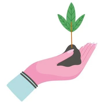 Ecology conscience concept Illustration