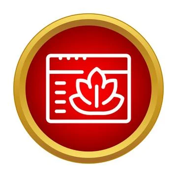 Ecology environment concept with leaf in browser window Illustrazione stock