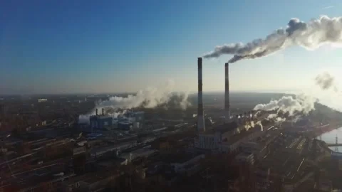 Ecology. Environmental pollution. Video stock 145791056