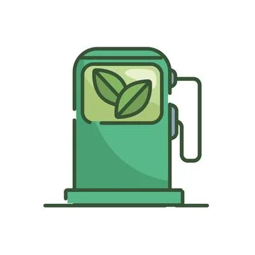 Ecology fuel pump Stock Illustration