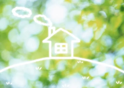 Ecology of house Stock Photos