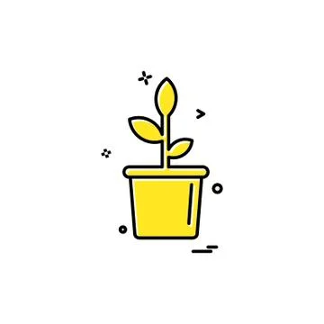 Ecology icon design vector Ilustración de archivo