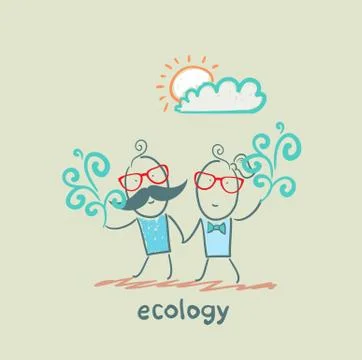 Ecology Stock Illustration