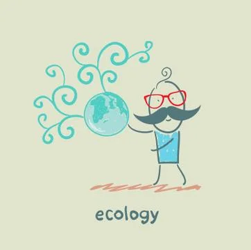 Ecology Stock Illustration