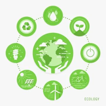 Ecology Stock Illustration