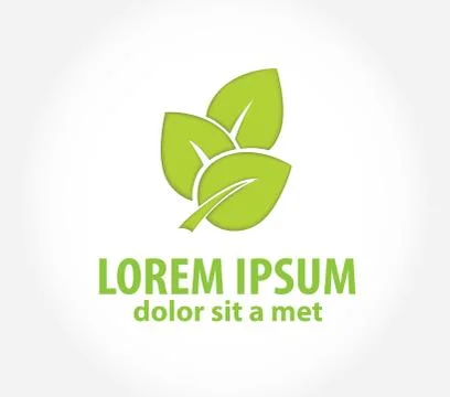 Ecology logo Stock Illustration