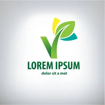 Ecology logo Stock Illustration