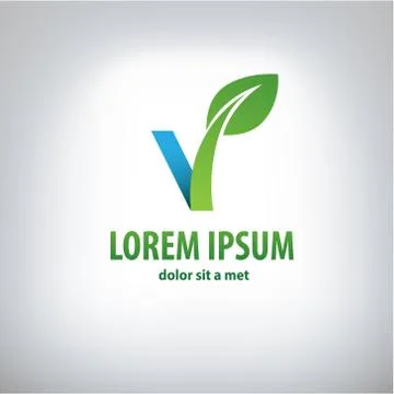 Ecology logo Stock Illustration