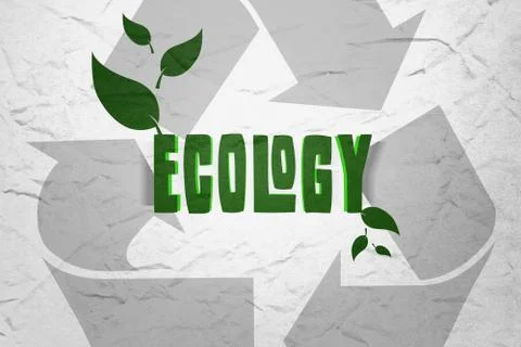 Ecology Natural Backdrop Stock Illustration