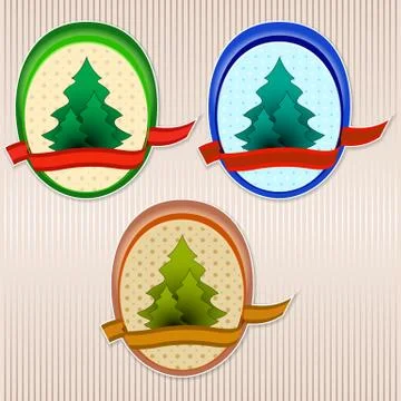 Ecology retro vector badge Stock Illustration