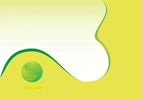 Ecology template background, vector illustration Stock Illustration