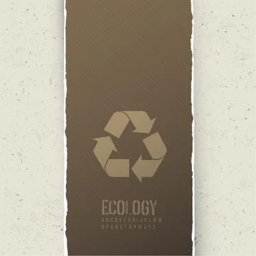 Ecology themed abstract background. vector concept illustration, eps10 Illustrazione stock