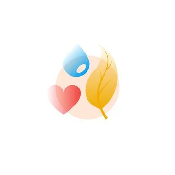Ecology. Vector icon in gradient style. Editable illustration Stock Illustration