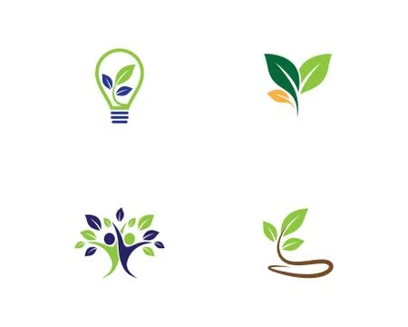 Ecology vector icon Stock Illustration