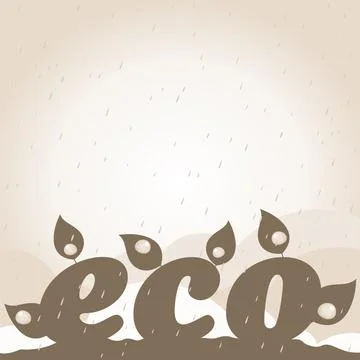 Ecology2 Illustrazione stock