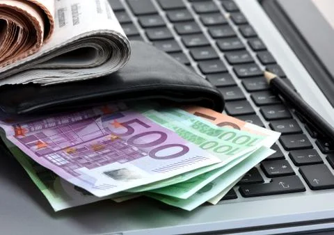 Ecomerce earnings Stock Photos