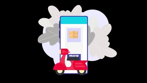 Ecommerce 2d animation video Stock Footage 294208628