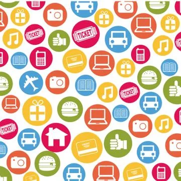 Ecommerce design over white background vector illustration イラスト素材