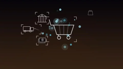 Ecommerce Ecosystem Видео 343820763