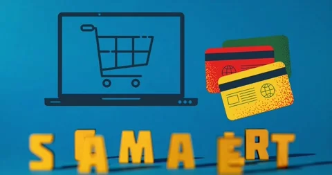 Ecommerce Shopping scam. Stock Footage 155345859