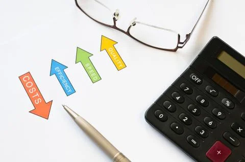 Economic analysis Fotos Stock