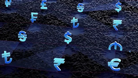 Economic Background Stock Footage 242452608