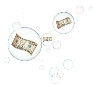Economic bubble Stock Photos