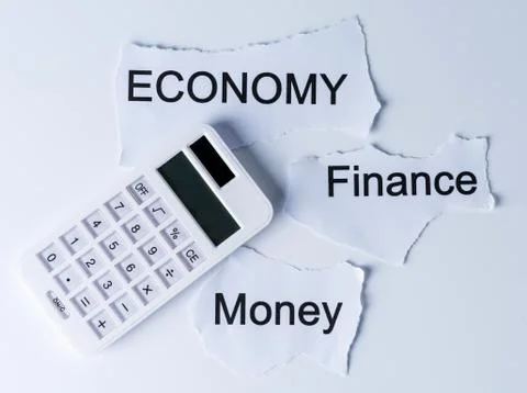 Economic concept Foto stock