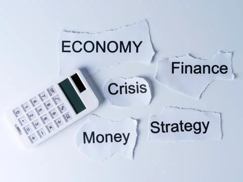 Economic concept Stock Photos