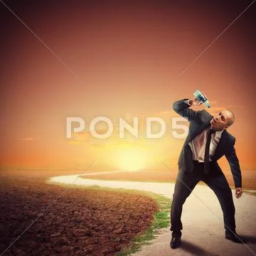 Economic desperation Stock Photos