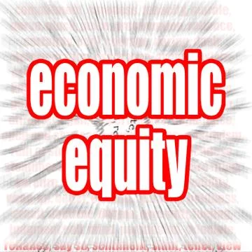 Economic equity Stock Illustration