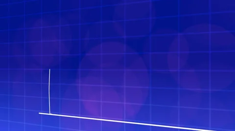 Economic graphic chart 4 K BLUE Video stock 56914899