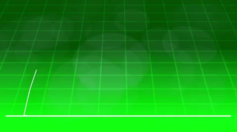 Economic graphic chart 4 K GREEN Stock Footage 56919692