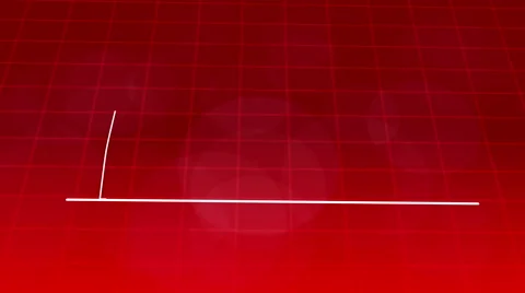 Economic graphic chart 4 K RED Stock Footage 56922282