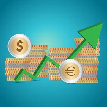 Economic growth Stock Illustration