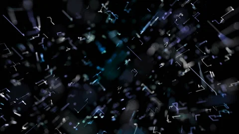 Economic interactions. Millions of operations per second. Work of systems Stock Footage 90637454