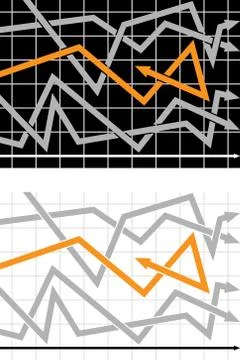 Economic miracle Illustrazione stock