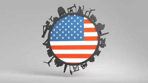 Economic relationship between USA and China. National flags. Teamwork concept Stock Footage 322992590