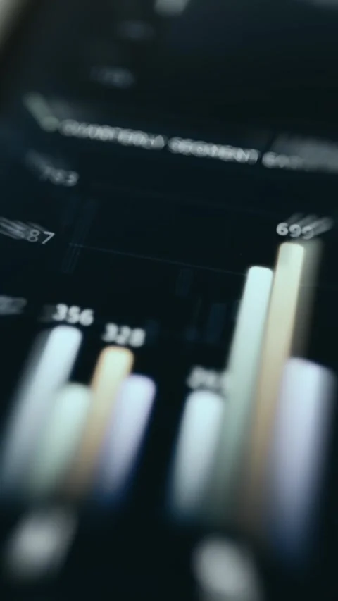 Economic Scenario Comparison Bar Chart Stock Footage 338331766