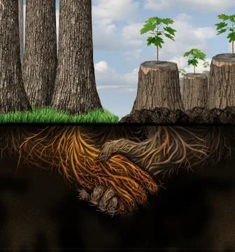 Economic support Stock Illustration