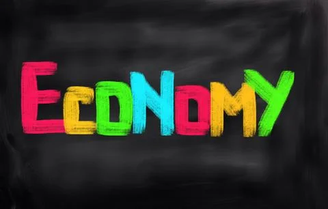 Economy Concept Illustrazione stock